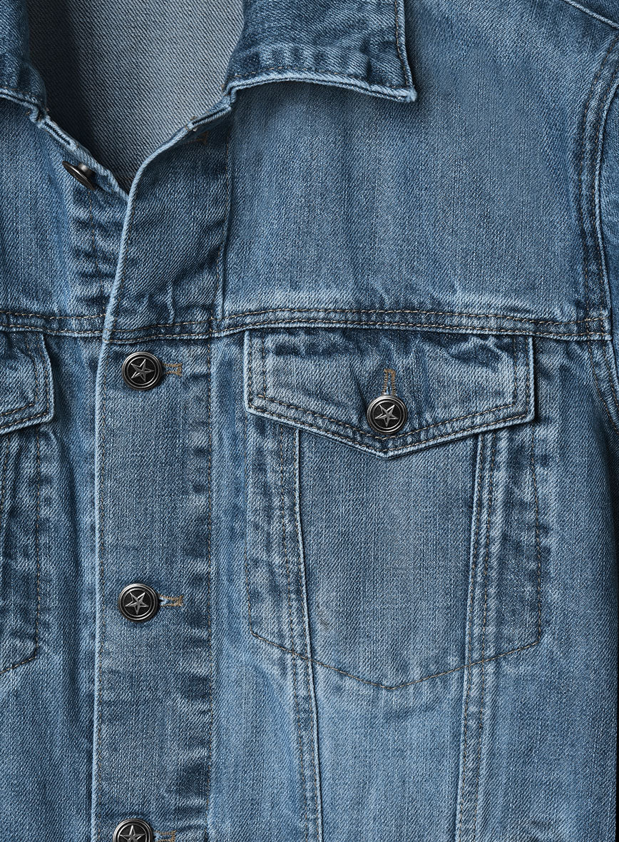 Trucker Blue Vista Denim Jacket - Image 5