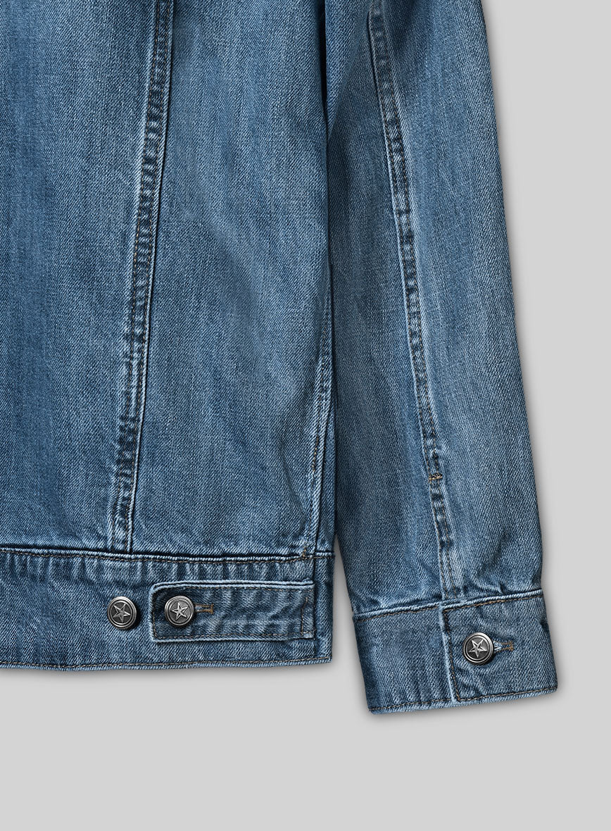 Trucker Blue Vista Denim Jacket - Image 7