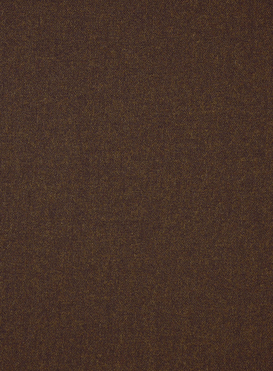 Trucker Naples Caffe Brown Tweed Shirt - Image 3