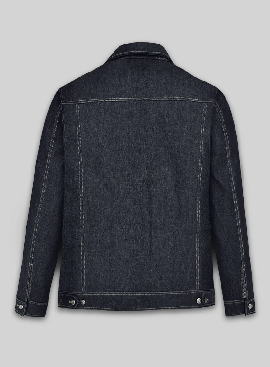 Trucker Selvedge Denim Jacket - Image 5