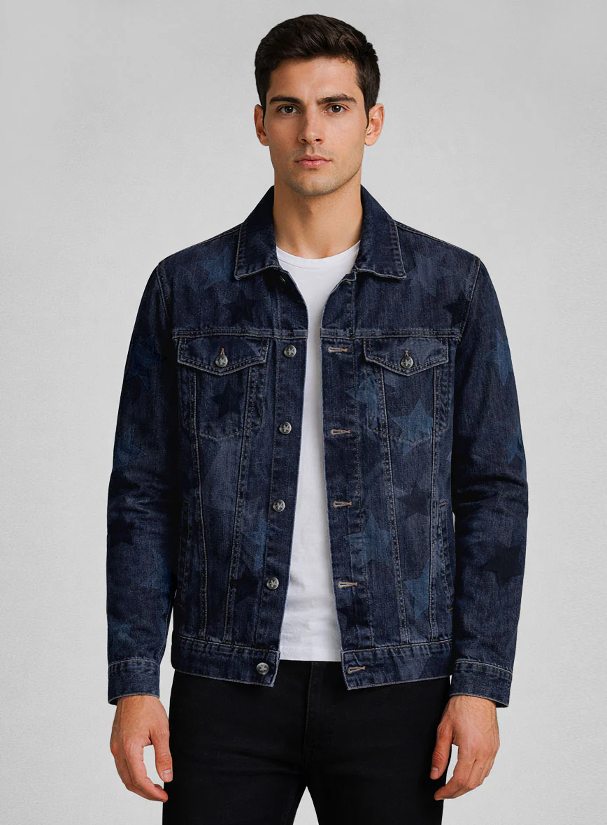 Trucker Starfade Indigo Denim Jacket