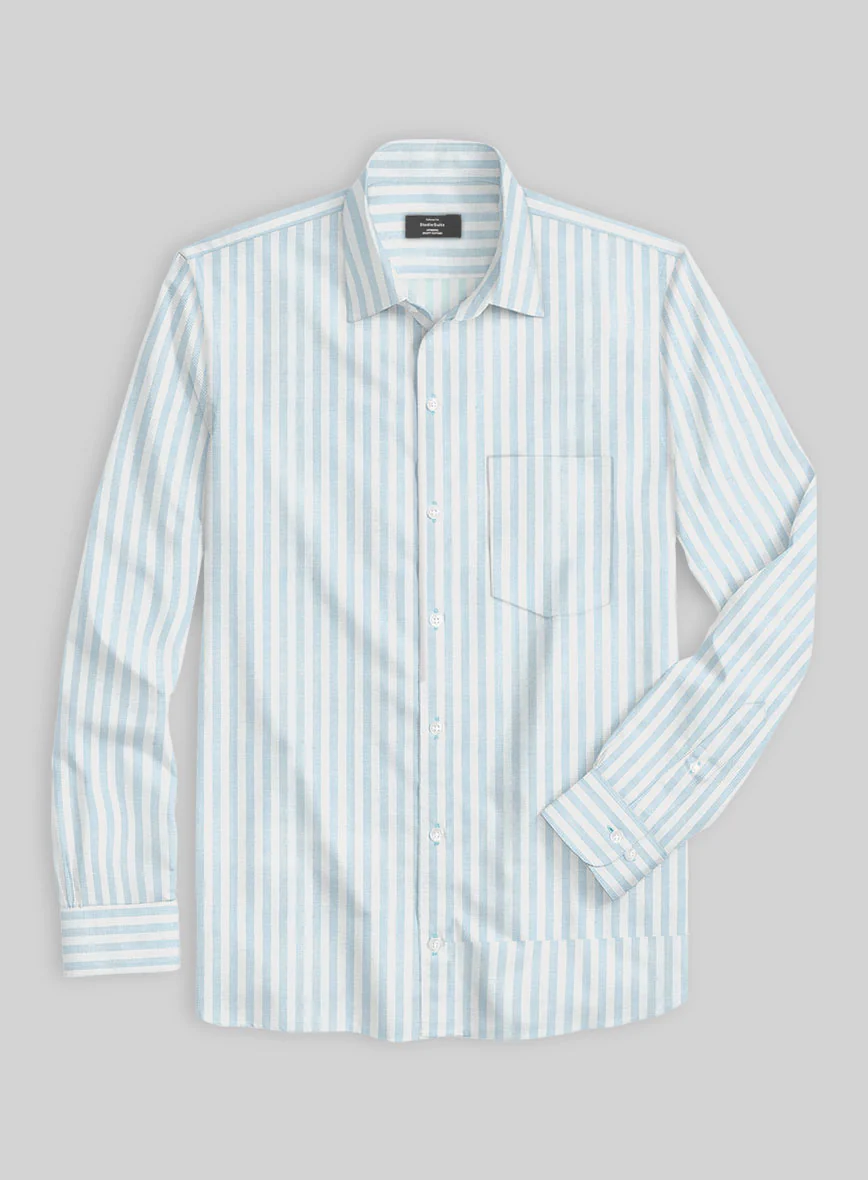 Tundra Stripe Cotton Shirt - Image 2