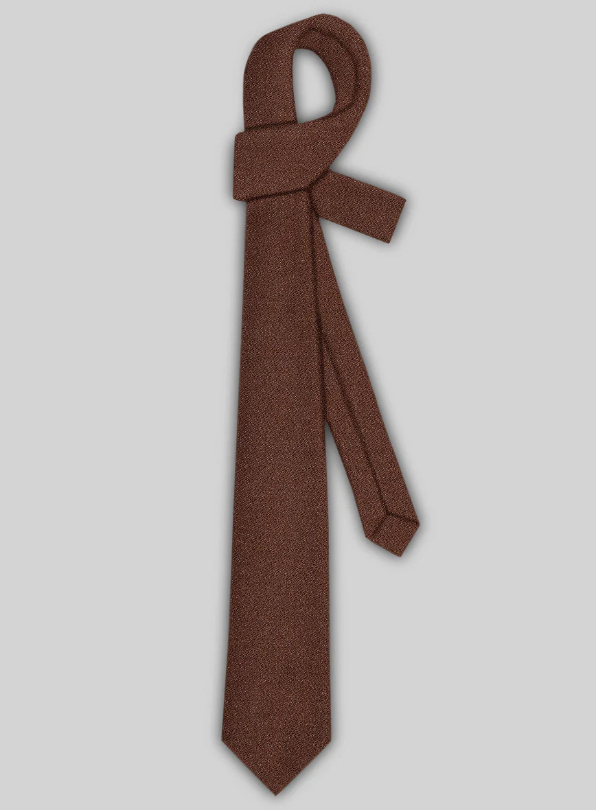 Tweed Tie - Naples Chestnut - Image 2
