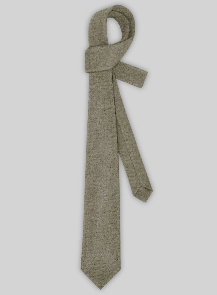 Tweed Tie - Naples Greige - Image 2