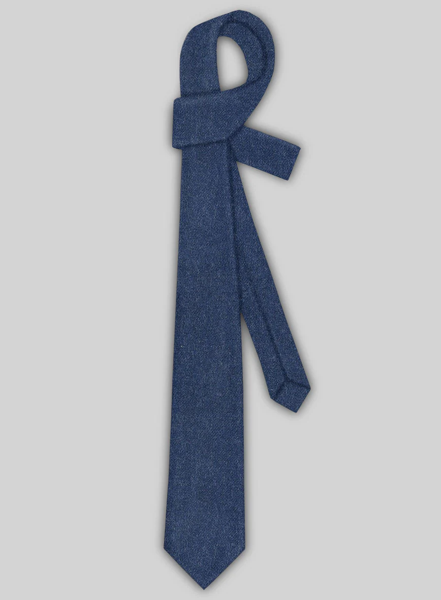 Tweed Tie - Naples Pacific Blue - Image 2