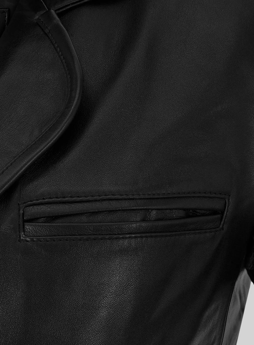 Until Death Leather Blazer - Image 3
