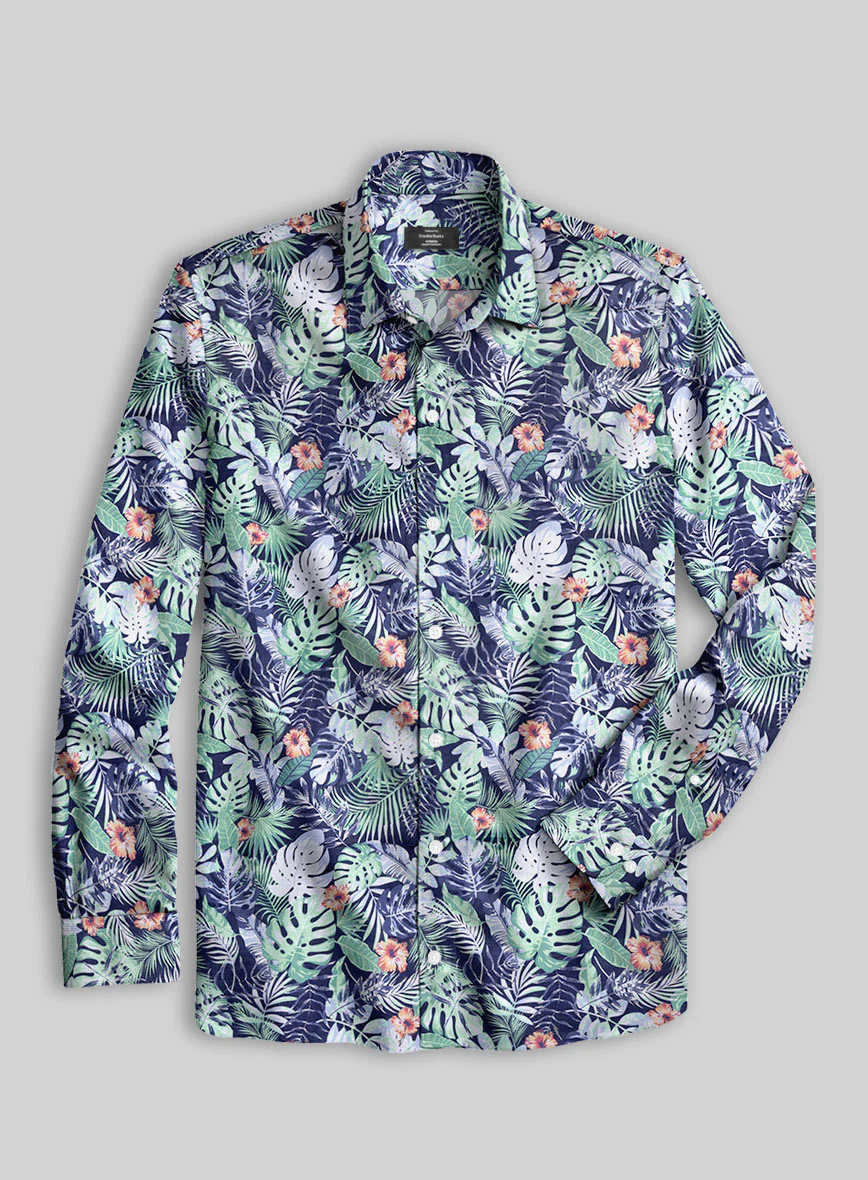 Urban Jungle Cotton Shirt - Image 3