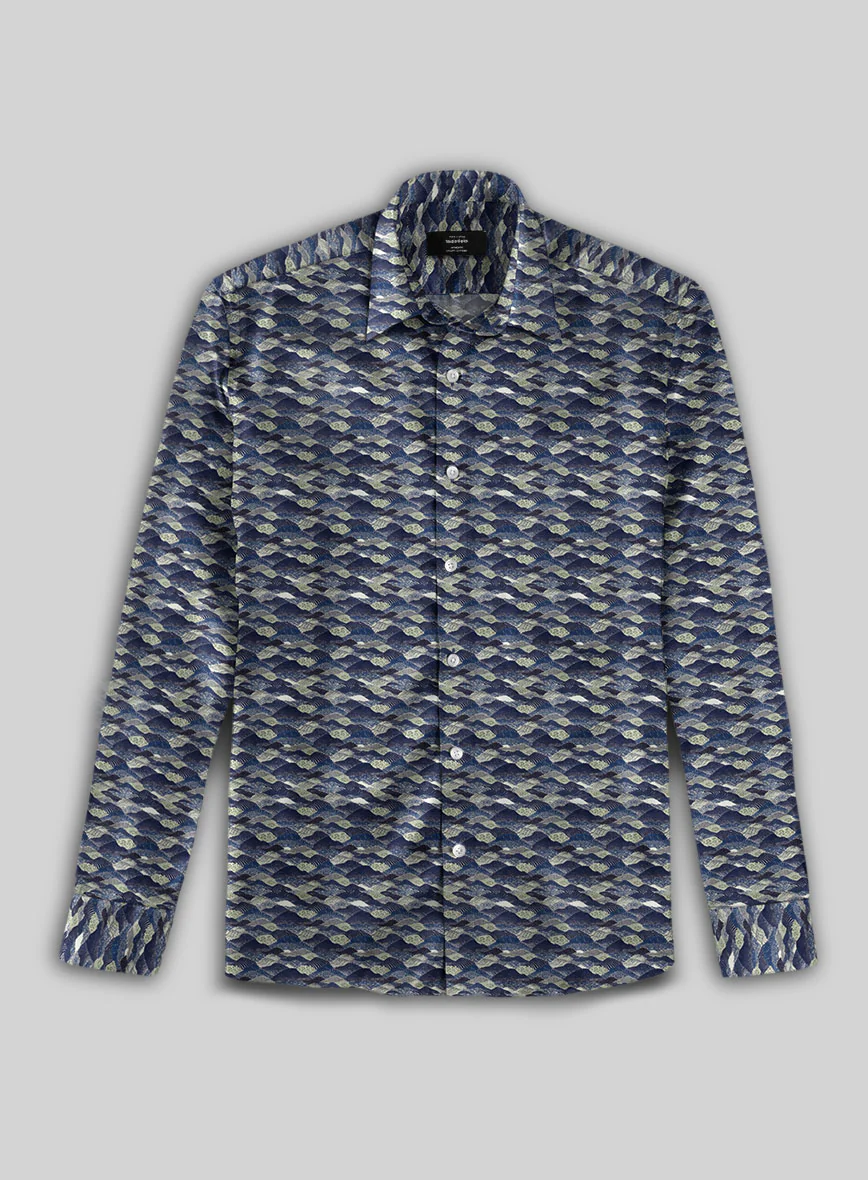 Valley Mist Silk Cotton Shirt - Image 3