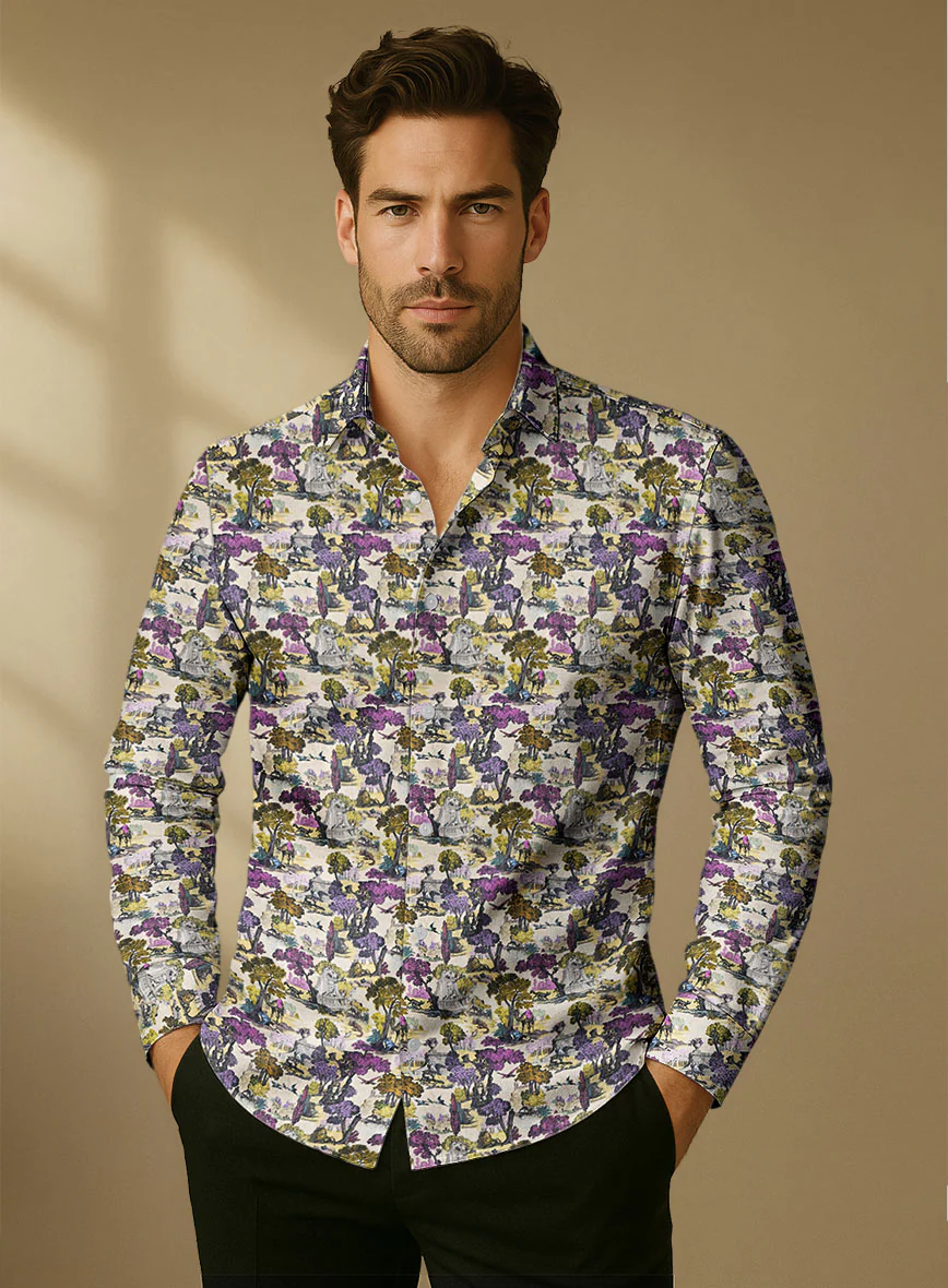 Velincia Silk Cotton Shirt - Image 3