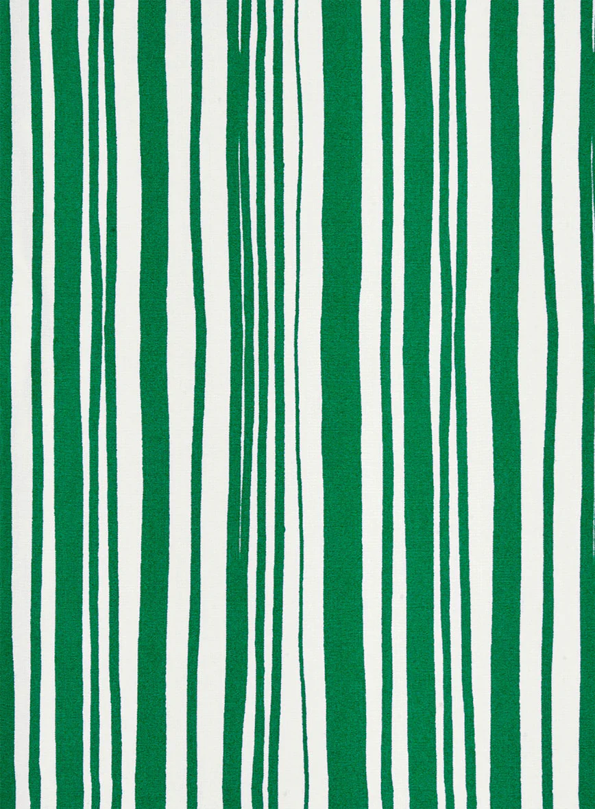 Verdant Streak Cotton Shirt - Image 4