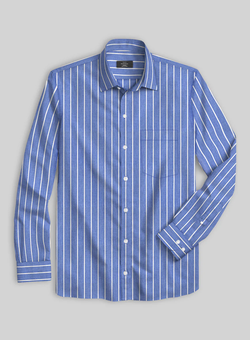 Vertiblue Cotton Shirt - Image 3