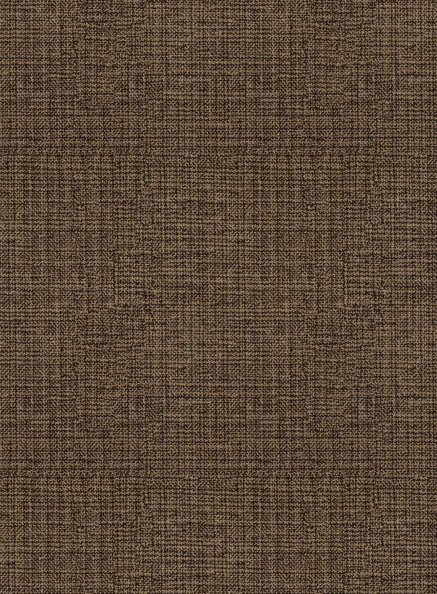 Vintage Glasgow Brown Tweed Pea Coat - Image 3