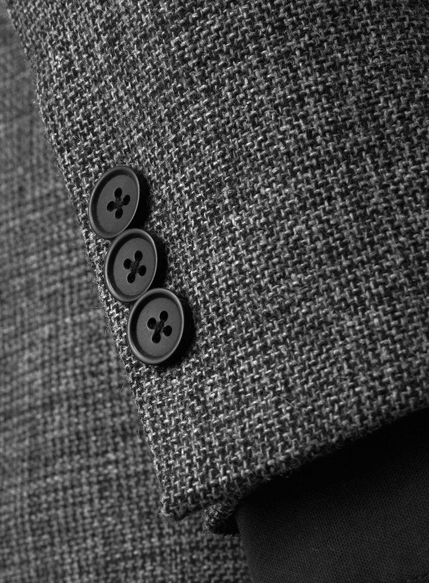 Vintage Glasgow Gray Tweed 3 Piece Suit - Image 5