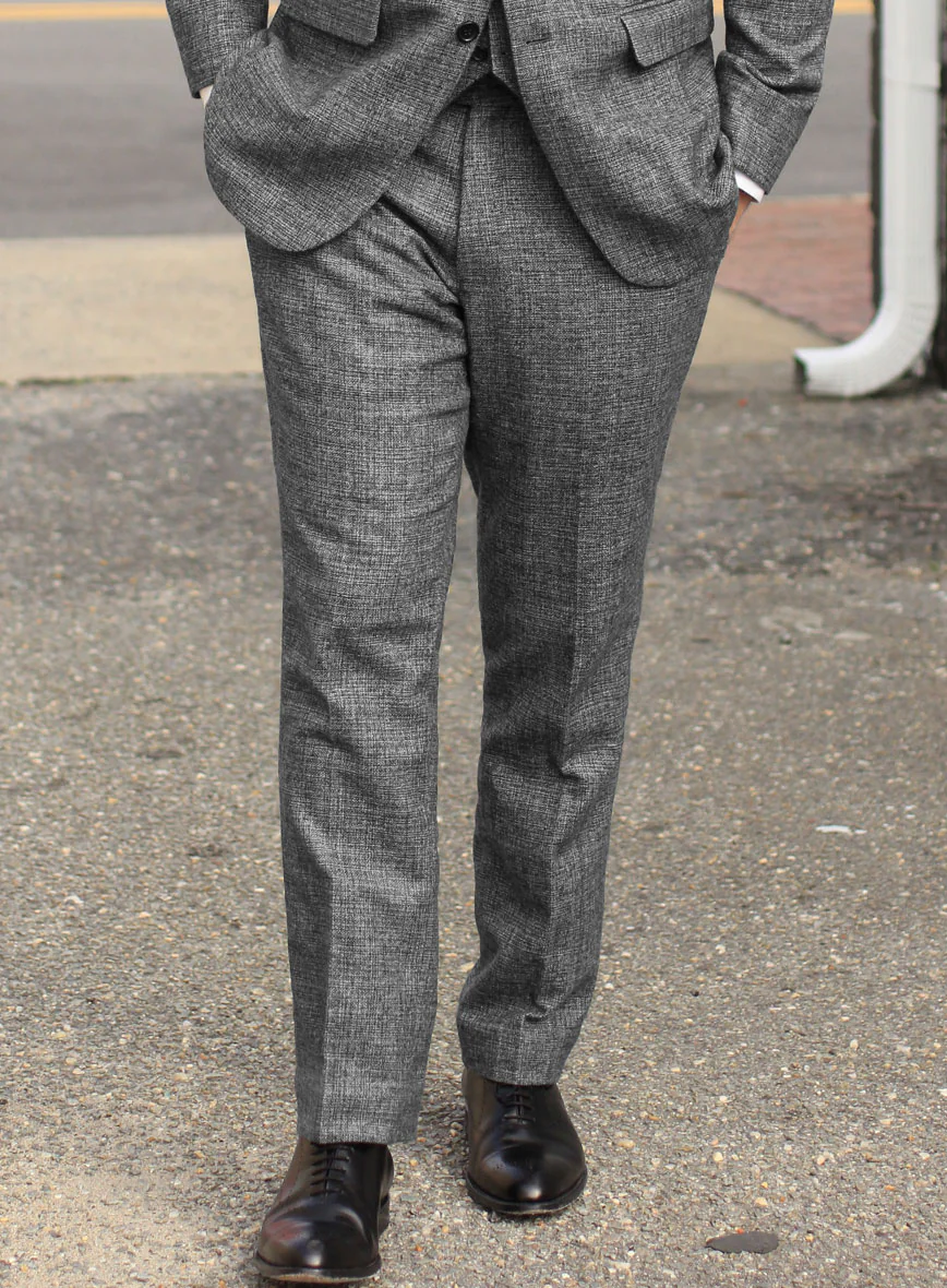 Vintage Glasgow Gray Tweed Suit - Image 6