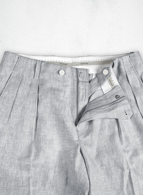 Vintage Manny Linen Trousers - Image 6