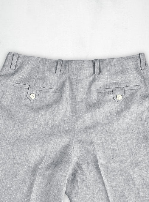 Vintage Manny Linen Trousers - Image 8