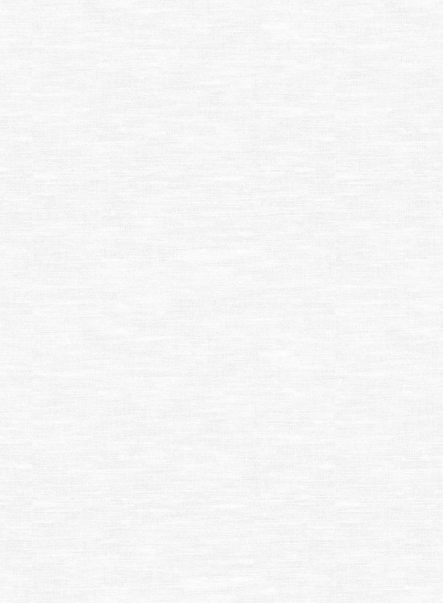 Washed Pure White Linen Shirt - Image 5
