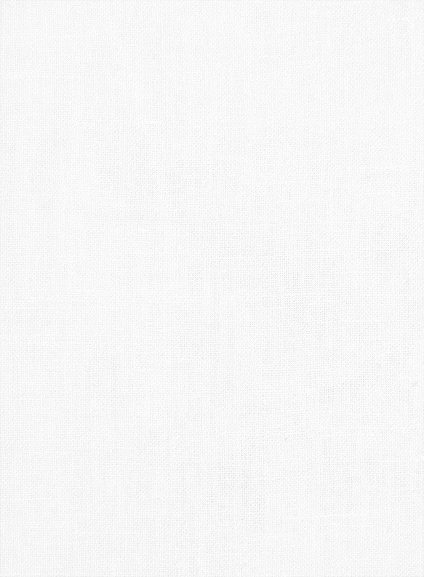 Washed White Linen Shirt - Image 4