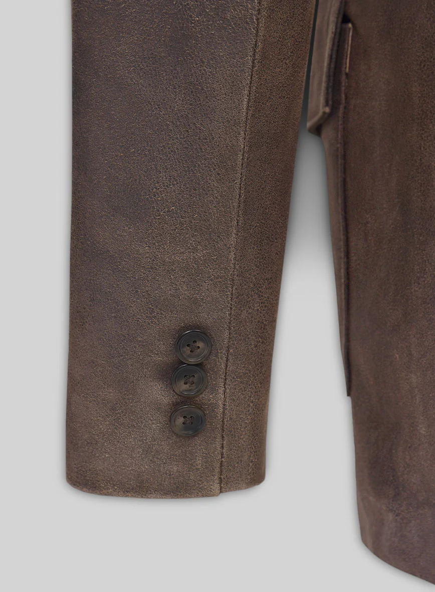 Western Leather Blazer - Image 4