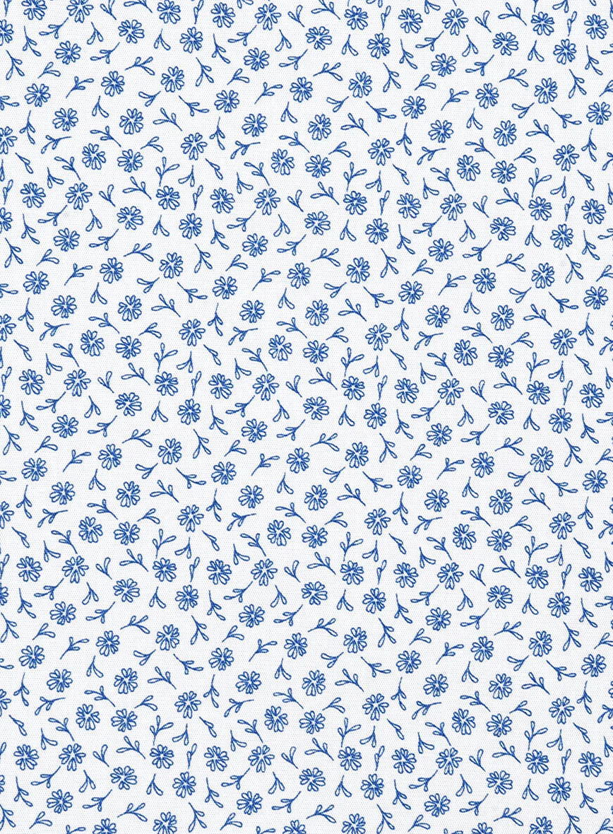 Whimsy Bloom Cotton Lycra Shirt - Image 4