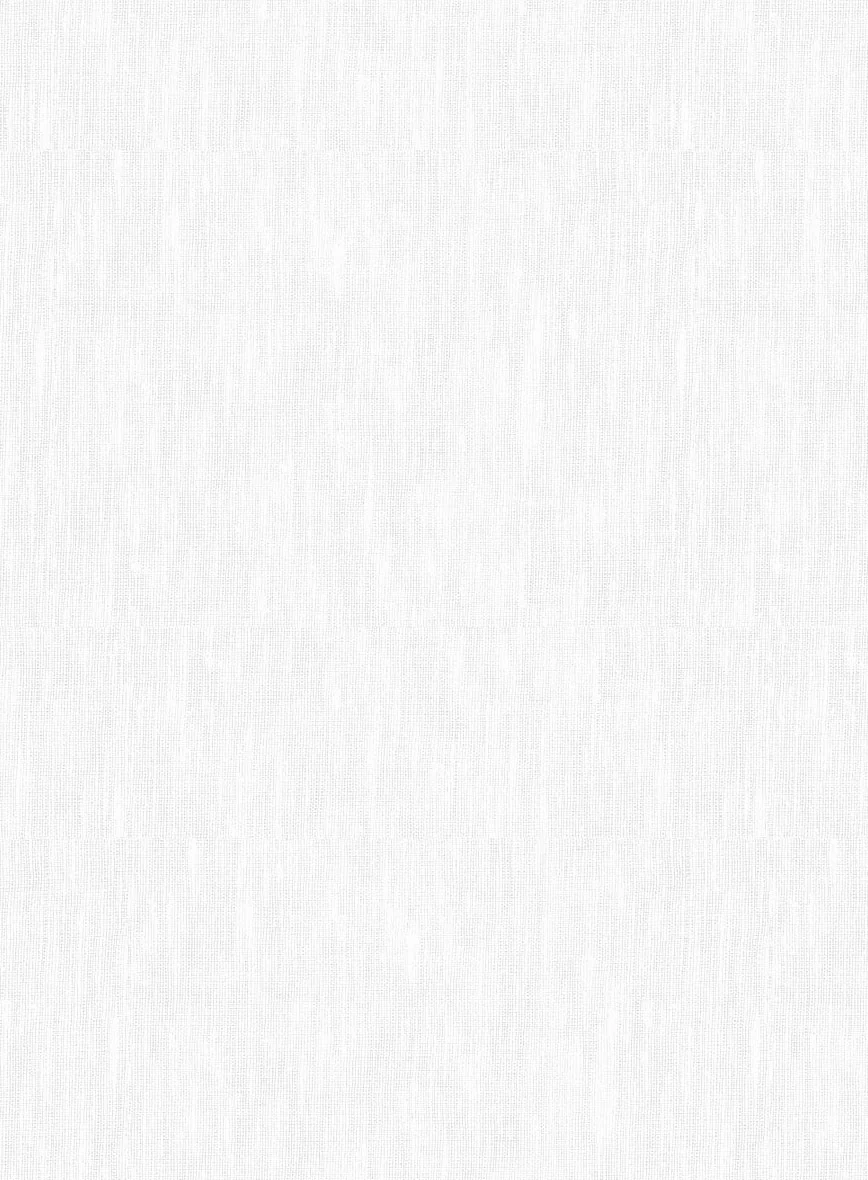White And Dark Beige Linen Shirt - Image 3