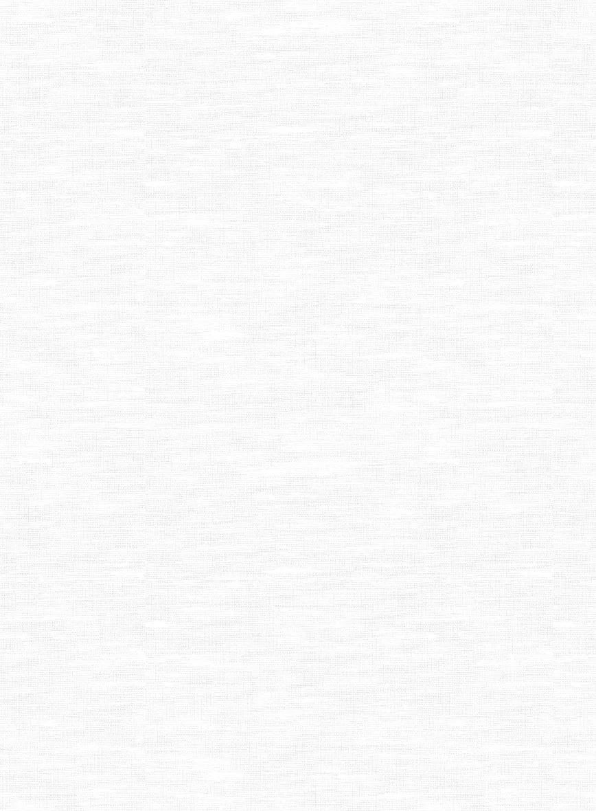 White Cotton Linen shirt - Image 3