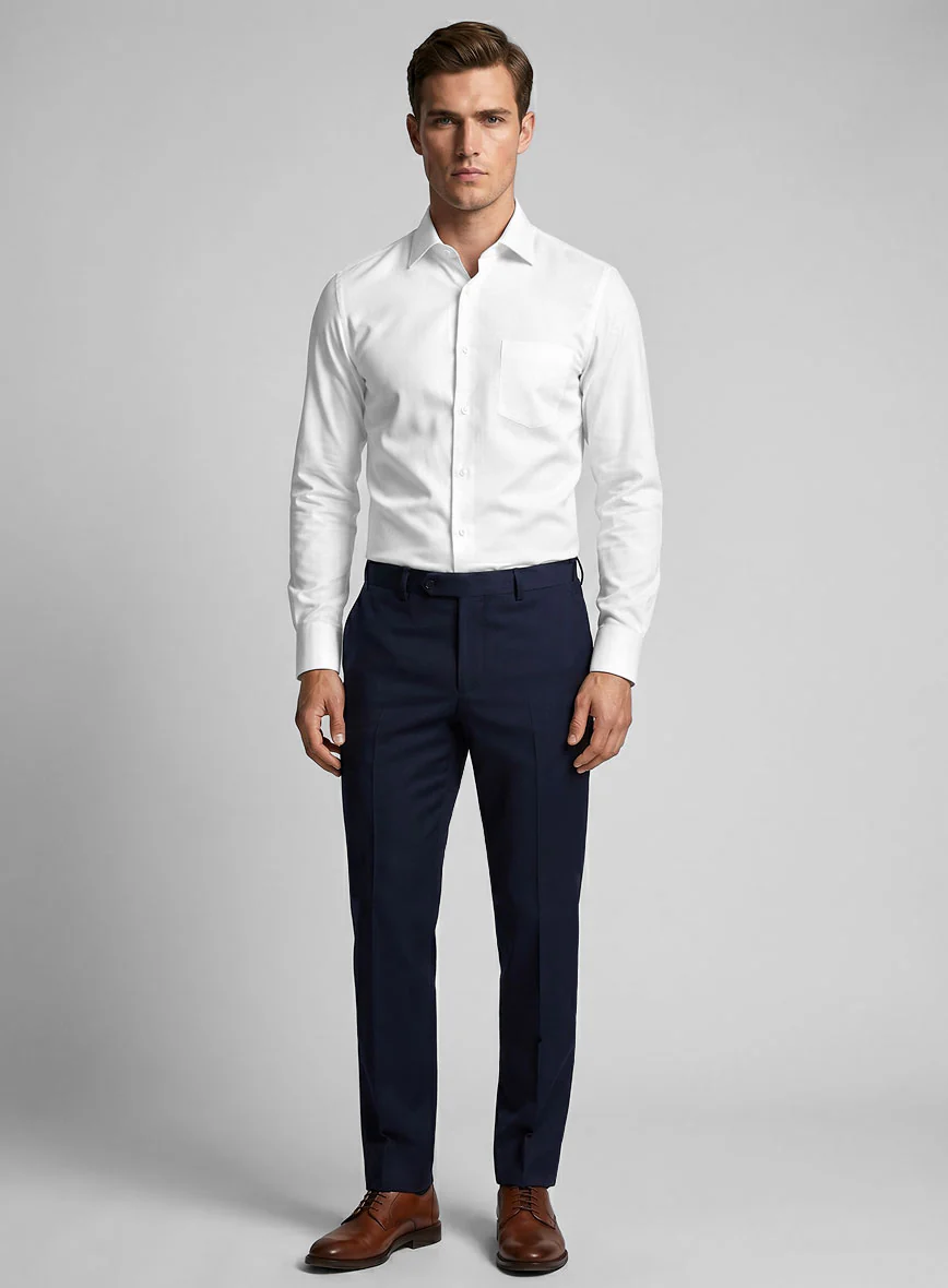 White Cotton Shirt - Image 4