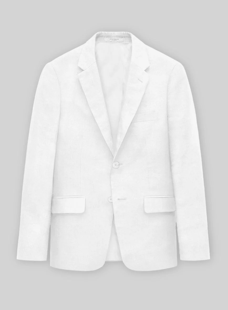 White Linen Suit - Image 3