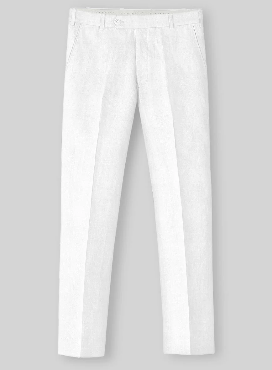 White Linen Suit - Image 5