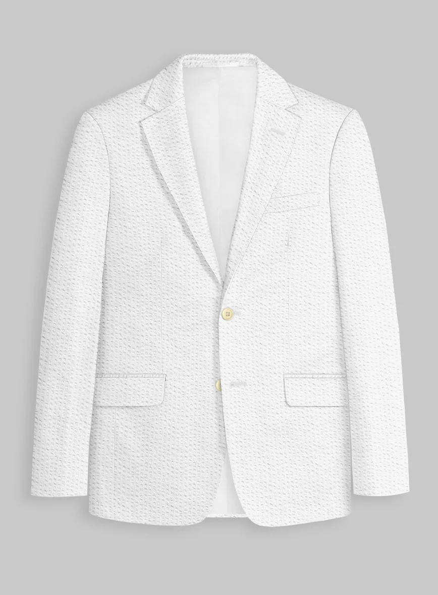 White Seersucker Suit - Image 2