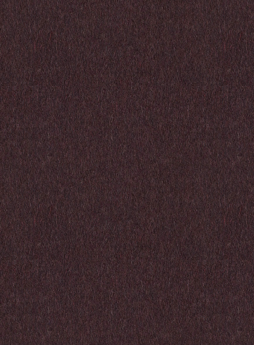 Wine Cashmere Jacket - Image 3