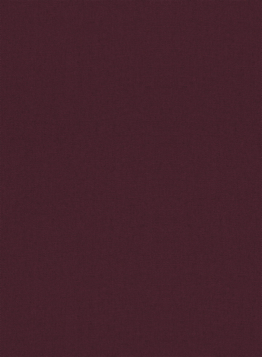 Wine Stretch Poplene Shirt - Image 4