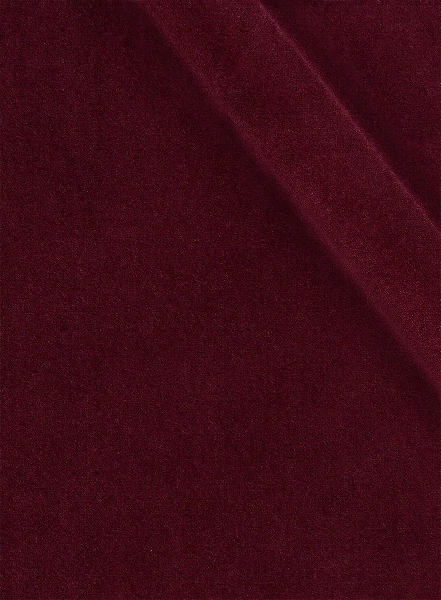 Wine Velvet Pants - Image 4