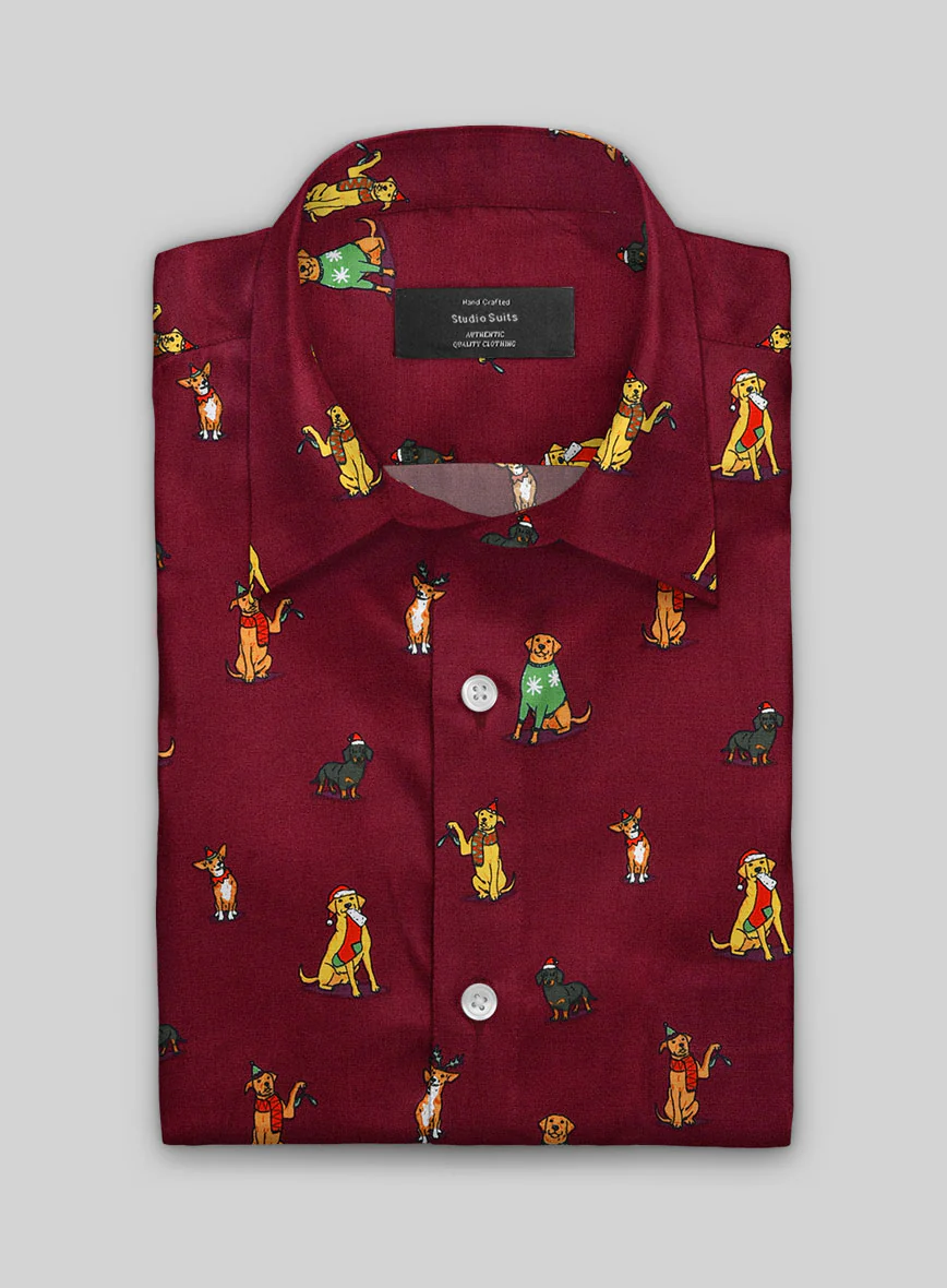 Winter Paws Cotton Shirt - Image 2
