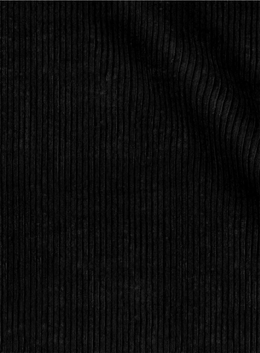 Women's Black Corduroy Pants - Image 2