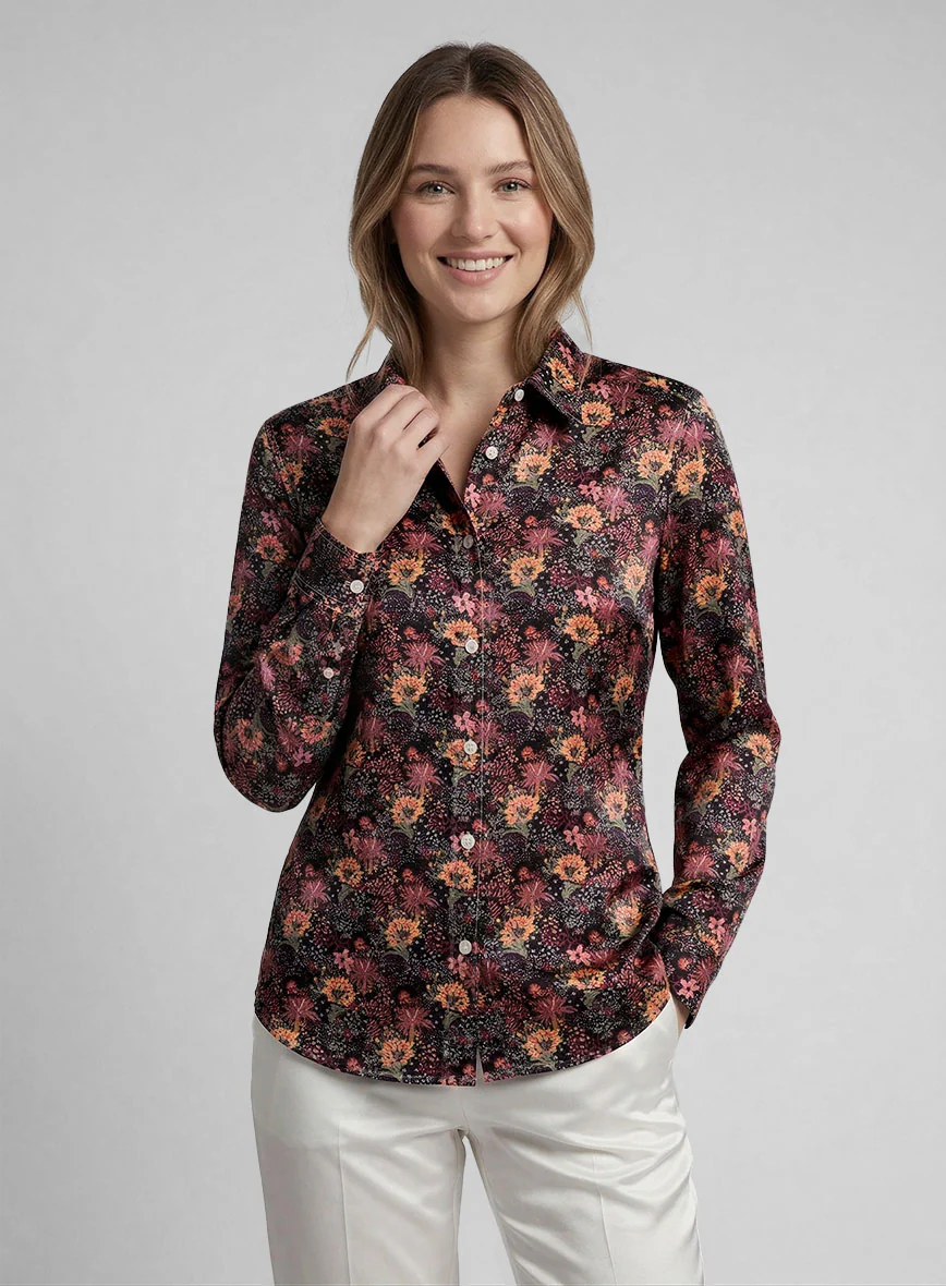 Women's Ender Silk Cotton Shirt