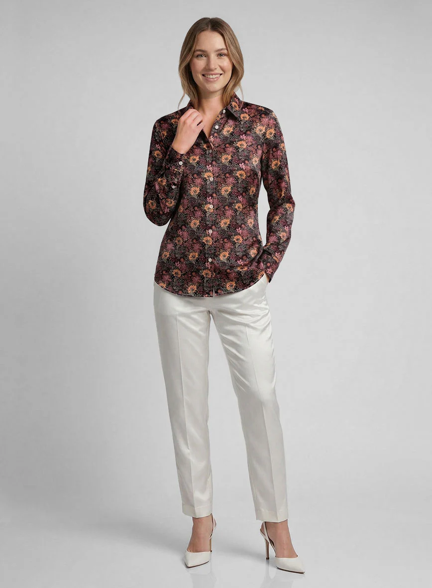 Women's Ender Silk Cotton Shirt - Image 2