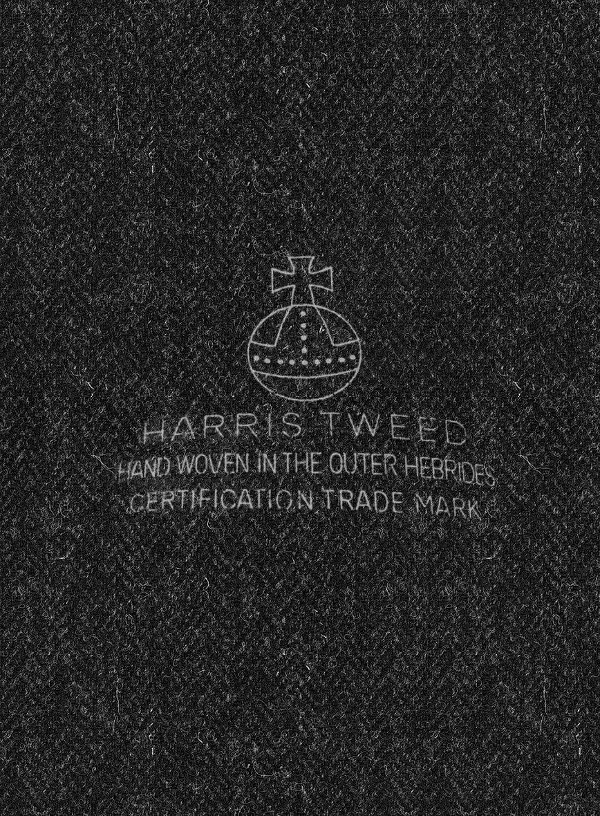 Women's Harris Tweed Royal Charcoal Pants - Image 2