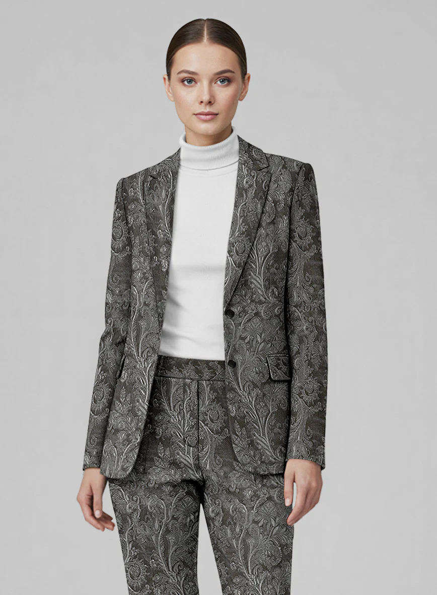 Women's Italian Silk Elda Suit - Image 2