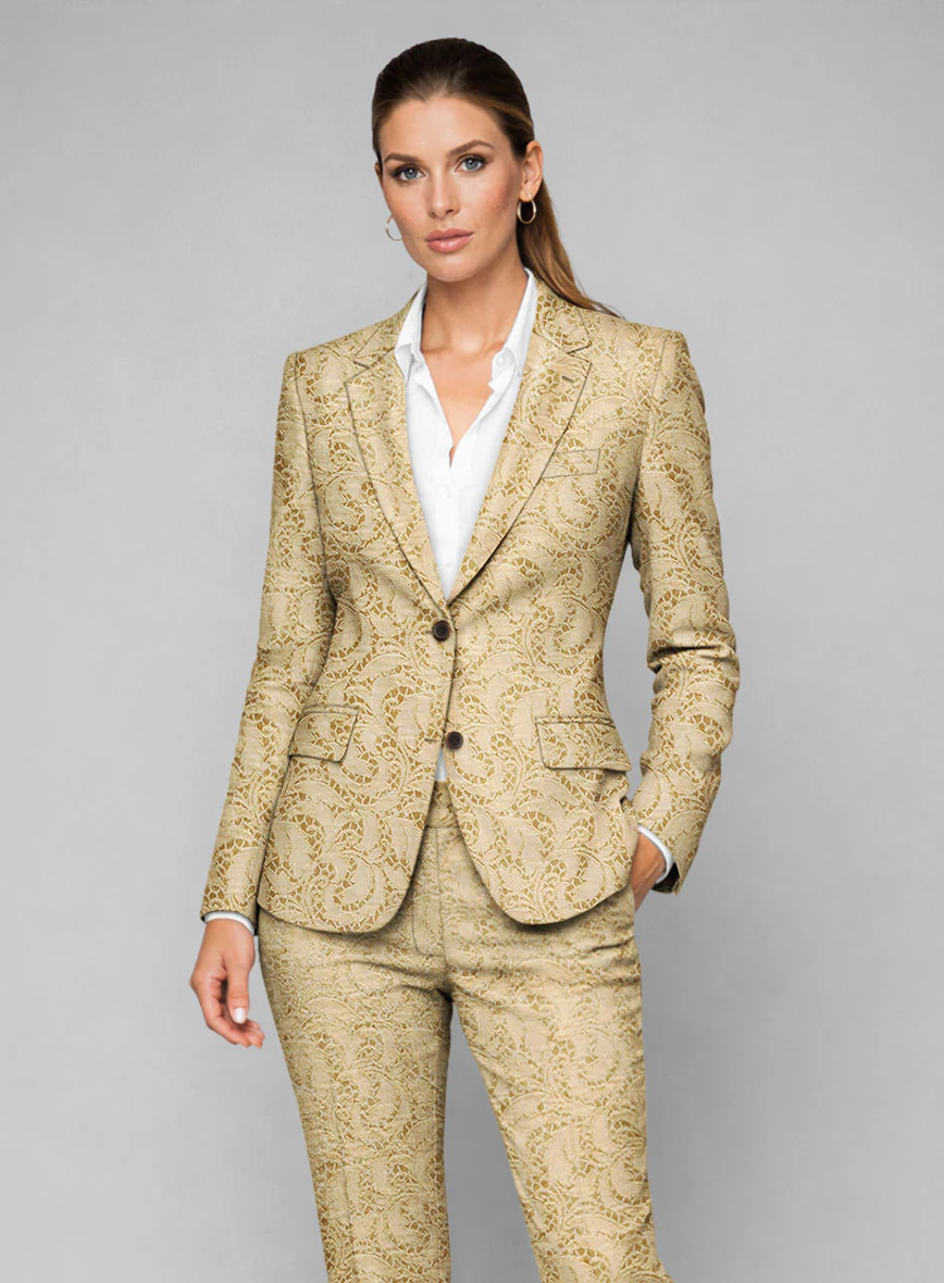 Women's Italian Silk Lerion Suit - Image 2