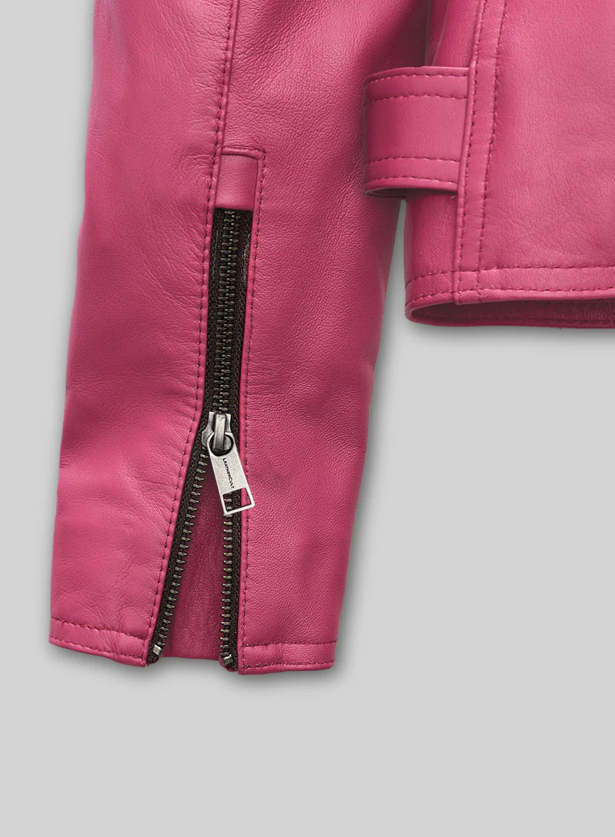 Women's Jessica Leather Jacket - Image 3