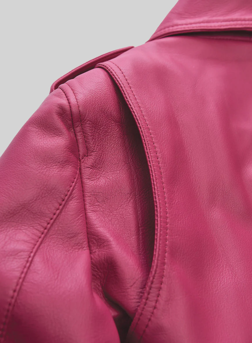 Women's Jessica Leather Jacket - Image 4