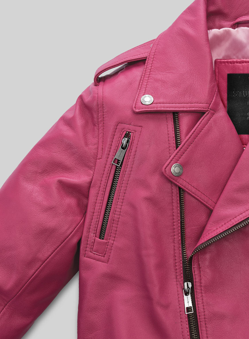 Women's Jessica Leather Jacket - Image 5