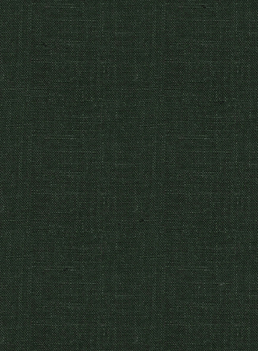 Women's Martini Green Linen Suit - Image 4