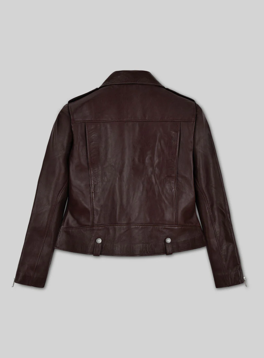 Women's Meghan Leather Jacket - Image 2