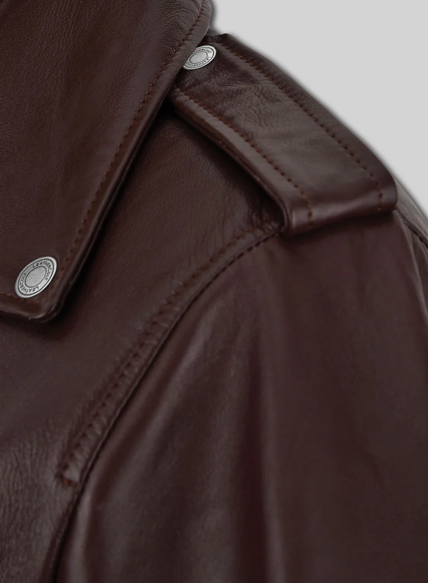 Women's Meghan Leather Jacket - Image 3