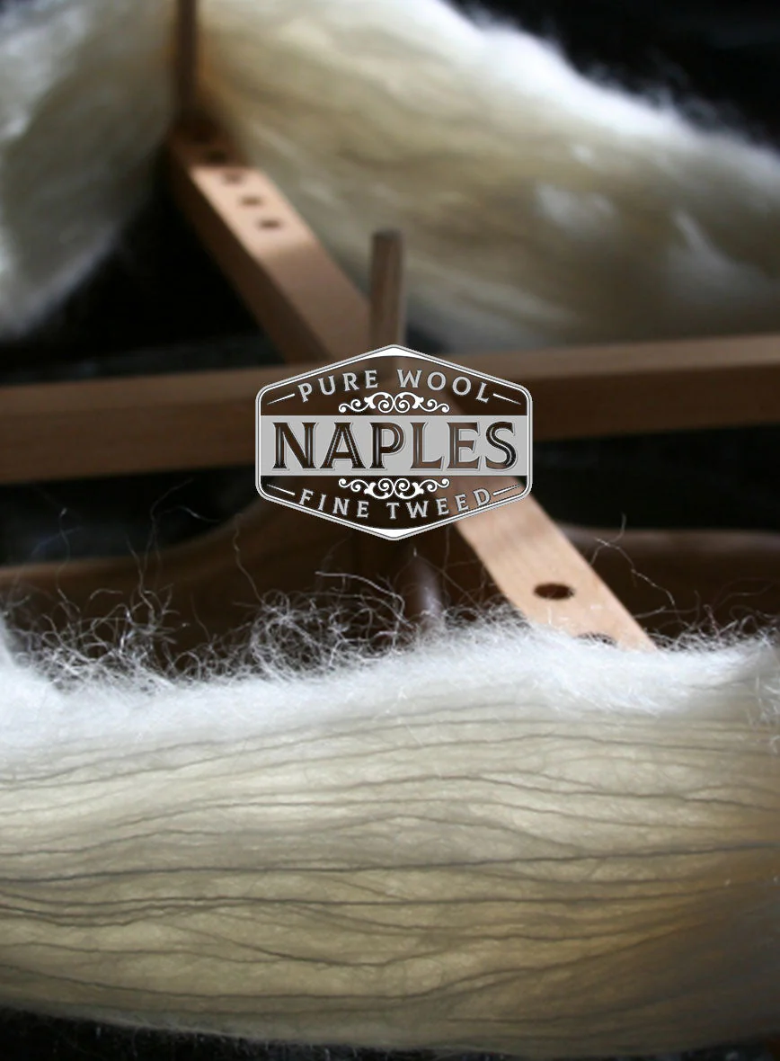 Naples Melange Brown Tweed Suit - Image 8
