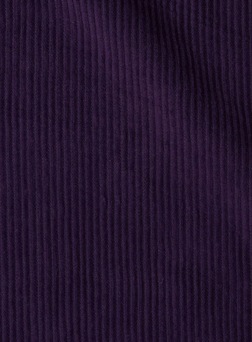 Women's Purple Corduroy Jacket - Image 2