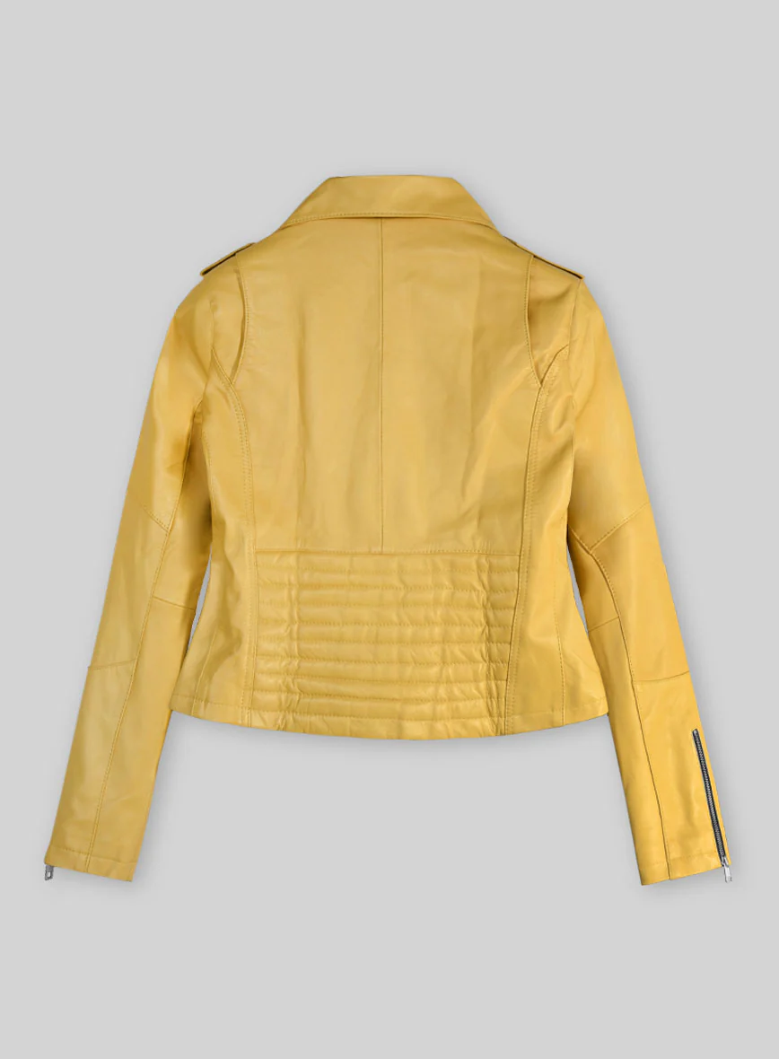 Women's Rihanna Leather Jacket - Image 2
