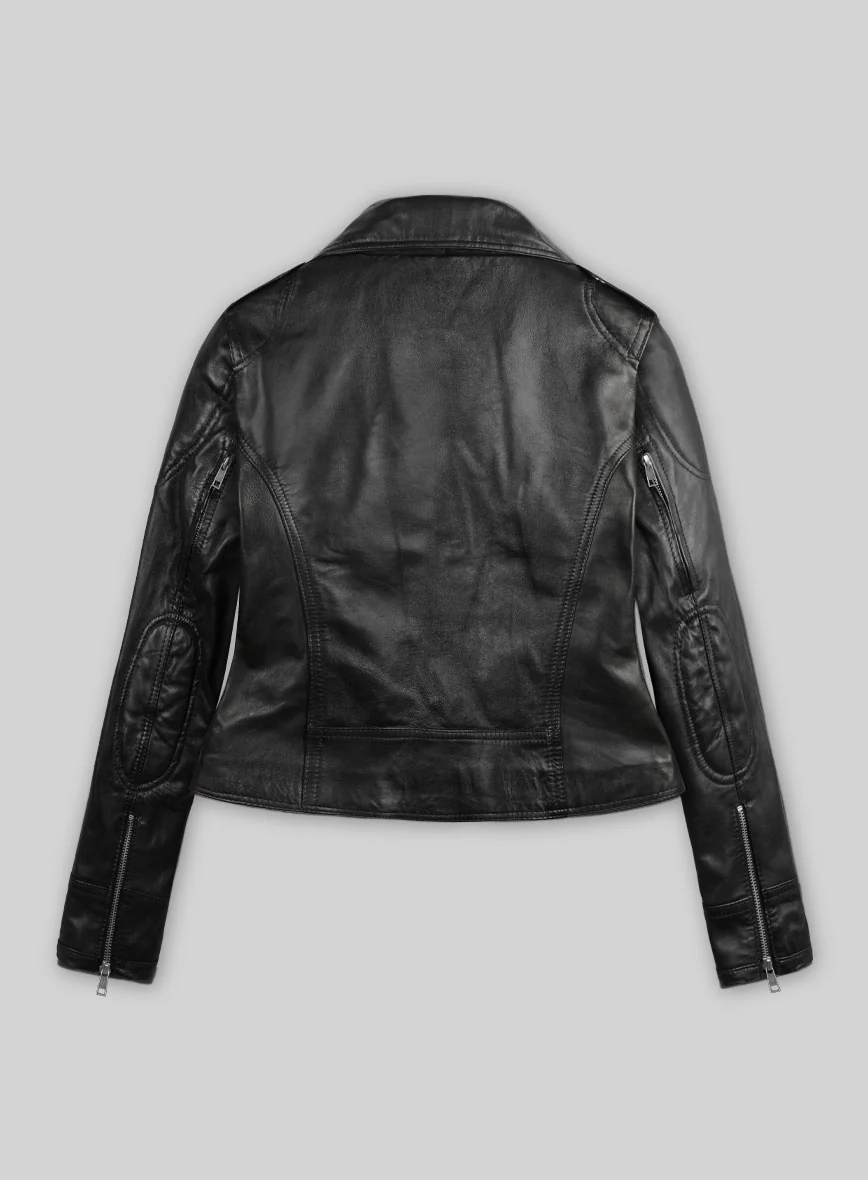 Women's Terminator Genisys Leather Jacket - Image 2